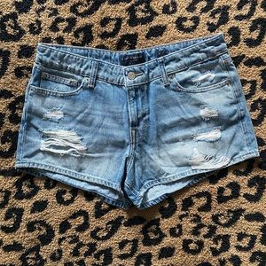 Lucky brand low rise denim shorts